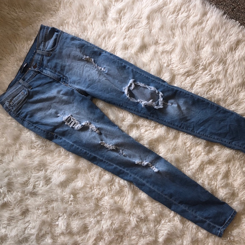 Fashion Nova Hi rise jeans
